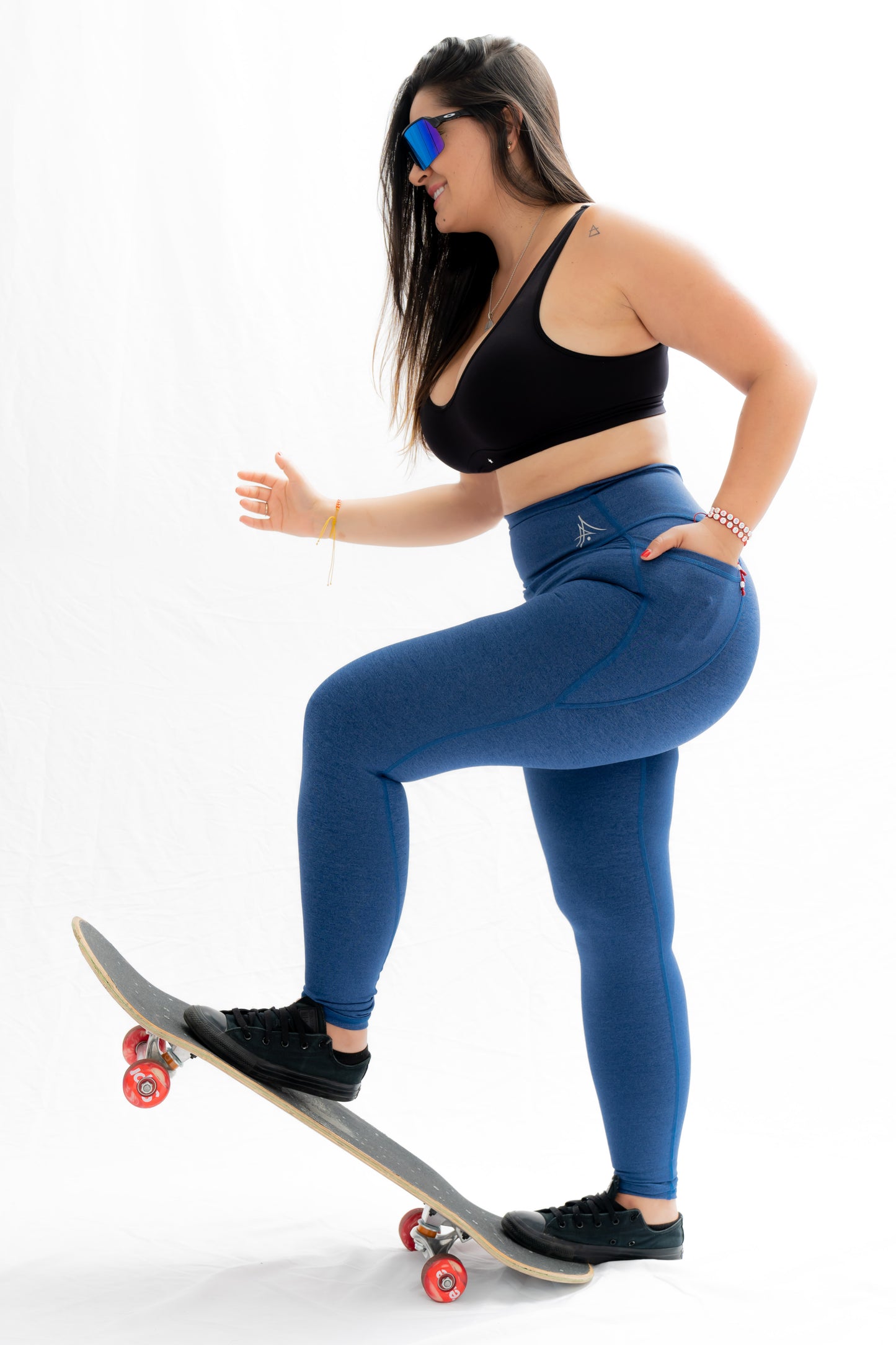 Blue Leggings