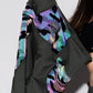 Reflective Camo Rainbow Black Leggings