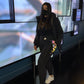 Reflective Camo Rainbow Black Leggings
