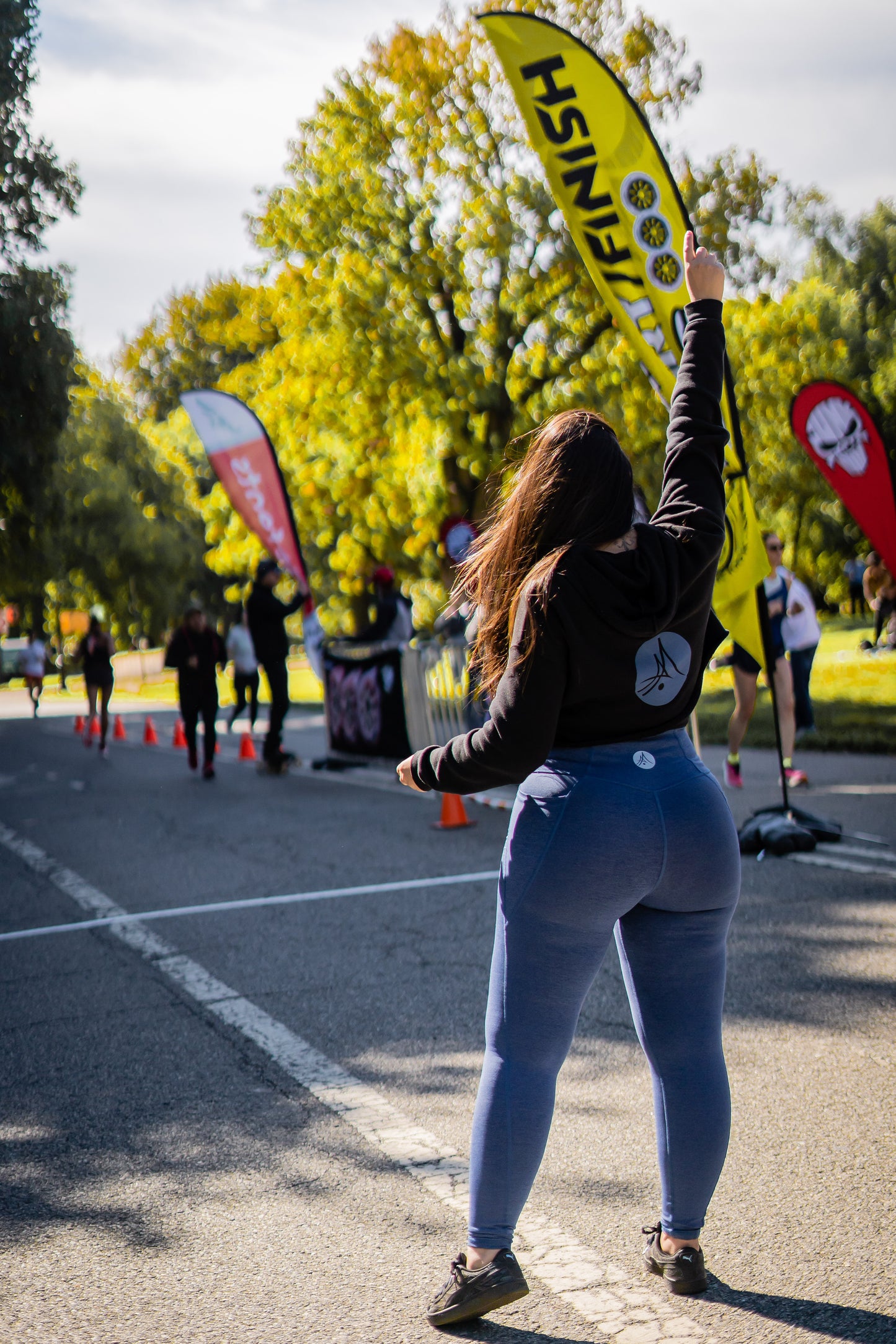 Blue Leggings